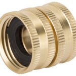 Landscapers Select GHADTRS-10 Swivel Hose Connector, 3/4 x 3/4 in, FNH x FNH, Brass