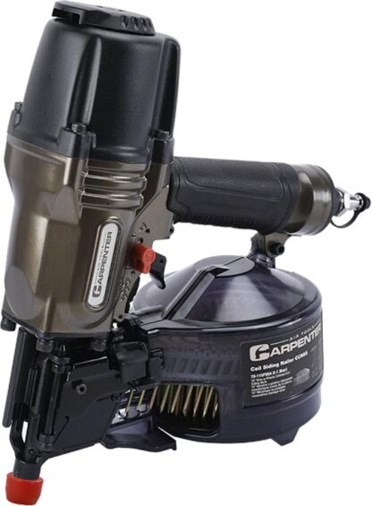 Carpenter Air Tools CCN65 Coil Siding Nailer, 250 Magazine, Coil Collation, 1-1/2 to 2-1/2 in Fastener