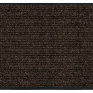 Multy Home MT1003176 Utility Mat, 4 ft L, 3 ft W, Runner, Tri-Rib Pattern, Polypropylene Rug, Tan