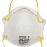 Safety Works 817633 Disposable Dust Respirator, One-Size Mask, N95 Filter Class, 95 % Filter Efficiency, White