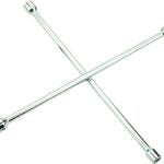 ProSource JL-AT-TGCW10123L Lug Wrench, Hex Socket, 11/16, 3/4, 13/16 and 7/8 in Socket, 20 in L, Carbon Steel