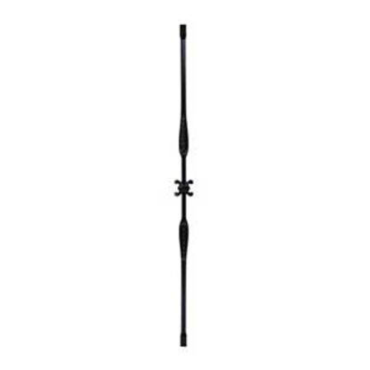 Regal DP-NR-BL Decorative Picket, Narrow, Aluminum, Black, Powder-Coated