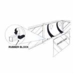 Regal GRB-10 Block, Rubber, Black