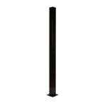 Regal RSP36-BL Stair Post, 2-1/4 in L, 2-1/4 in W, 36 in H, Aluminum, Black