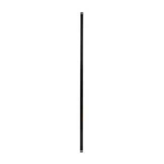 Regal SP36-6-BL Straight Picket, Aluminum, Black, Powder-Coated, For: Regal Ideas 36 in High Aluminum Posts