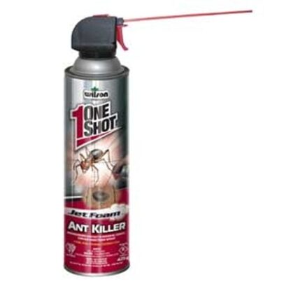 Wilson OneShot 7316450 Jet Foam Ant Killer, Foam, Spray Application, 425 g Sells in Quantity of 12