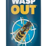 Wilson OneShot 7316500 Wasp and Hornet Killer, Liquefied Gas, Spray Application, Cracks, 400 g Can Sells in Quantity of 12