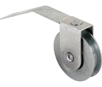 Prime-Line B 576 Roller Assembly, 1 in Dia Roller, 1/4 in W Roller, Steel, Gray, 2-Roller