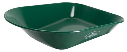 Landscapers Select 34568 Wheelbarrow Tray, 36-1/2 in L, 26-1/4 in W, 4 cu-ft, Steel, Green