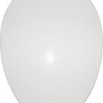 ProSource KJ-873A1-WH Toilet Seat, Elongated, Plastic, White, Plastic Hinge