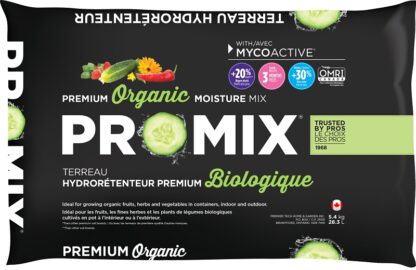 Pro-Mix 4981201 Organic Moisture Mix, Solid, Black/Brown, 28.3 L