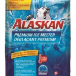 Alaskan 8403621 Premium Ice Melter, Solid, Bluish, Alkaline Odor, 10 kg, Bag