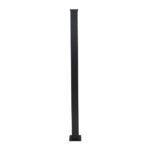 Regal RSP-TB Stair Post, 2-1/2 in L, 2-1/2 in W, 42 in H, Aluminum, Black