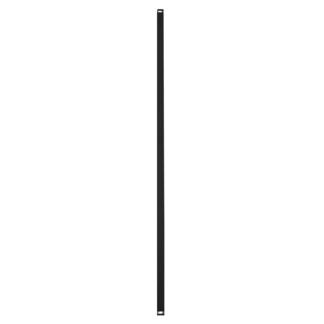 Regal SP-10-TB Picket, 3/4 in Dia, 42 in L, Straight, Aluminum, Textured Black, Powder-Coated