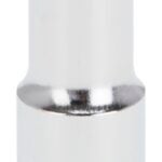 Vulcan MT6528973 Drive Socket, 12 mm Socket, 1/2 in Drive, 12-Point, Chrome Vanadium Steel, Chrome