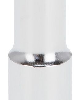 Vulcan MT6528973 Drive Socket, 12 mm Socket, 1/2 in Drive, 12-Point, Chrome Vanadium Steel, Chrome