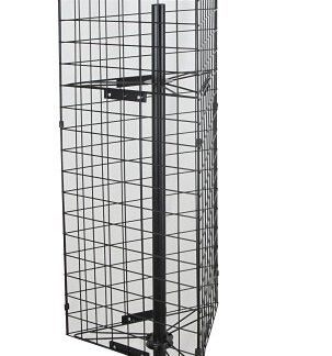 ProSource DR1101 Display Rack, Steel, Black