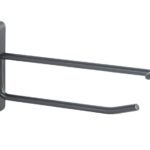 ProSource DR4CA Double Display Hook, Steel, Black Sells in Quantity of 40