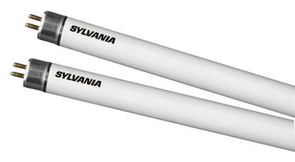 Sylvania 20619 Fluorescent Bulb, 6 W, T5 Lamp, Miniature G5 Lamp Base, 270 Lumens, 4200 K Color Temp, Cool White Light Sells in Quantity of 6