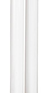 Sylvania 20403 Compact Fluorescent Bulb, 13 W, T12 Lamp, GX23 Lamp Base, 688 Lumens, 4100 K Color Temp, Cool White Light