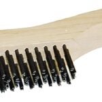 ProSource TGE-SWB416 Wire Brush, Zinc Bristle, 3/4 in W Brush, 10-1/4 in OAL