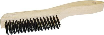 ProSource TGE-SWB416 Wire Brush, Zinc Bristle, 3/4 in W Brush, 10-1/4 in OAL