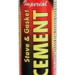 Imperial KK0076 Stove and Gasket Cement, 10.3 oz Cartridge