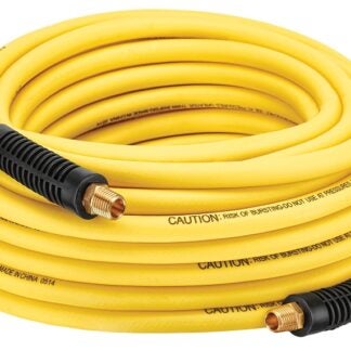 Bostitch HOPB1450 Air Hose, 1/4 in OD, 50 ft L, 300 psi Pressure, PVC/Rubber, Yellow