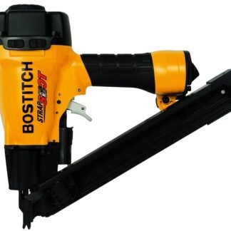 Bostitch MCN150 Metal Connector Nailer, 29 Magazine, 35 deg Collation, Paper Tape Collation, 6.7 cfm/Shot Air