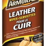 Armor All 10856 Leather Wipes, Effective to Remove: Dirt, Soil, 20-Wipes