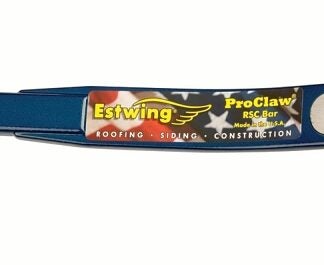 Estwing RSC Bar, 16 in L, Wedge Tip, Steel, Black