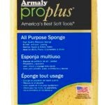 Armaly ProPlus 00027 Large Economy Sponge, 7 in L, 4-1/2 in W, 2-2/5 in Thick, Polyester, Yellow