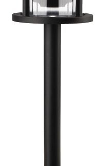 Boston Harbor 27097 Solar Flickering Stake Light, Ni-MH Battery, AA Battery, 3-Lamp, LED Lamp, Plastic Fixture, Black Sells in Quantity of 12