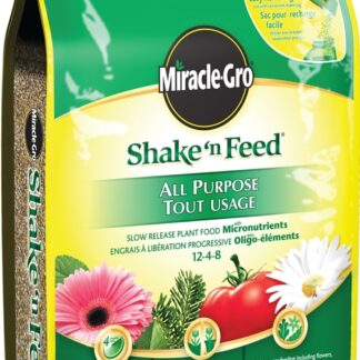 Miracle-Gro 2670304 All-Purpose Plant Food, 8 lb Bag, Granular, 12-4-8 N-P-K Ratio