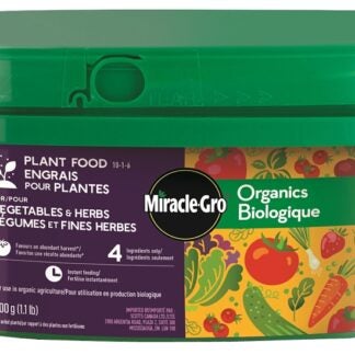 Miracle-Gro 3023705 Organic Plant Food, 500 g, Solid, 10-1-6 N-P-K Ratio