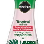 Miracle-Gro 3023105 Tropical Plant Food, 236 mL, Liquid, 1-0.5-1 N-P-K Ratio