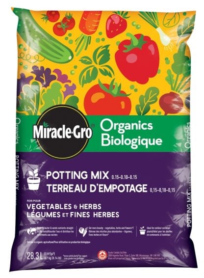 SOIL POTTING ORGANIC VEG 28.3L