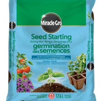 Miracle-Gro 74923250 Seed Starting Potting Mix, 17.6 L Bag