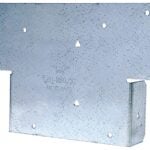 Simpson Strong-Tie AC Series AC6Z Post Cap, 6 x 6 in Post/Joist, Steel, ZMAX Sells in Quantity of 20