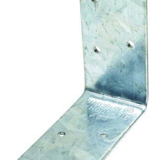 Simpson Strong-Tie A33 Angle, 3 in W, 3 in D, 1-1/2 in H, Steel, Galvanized/Zinc Sells in Quantity of 25