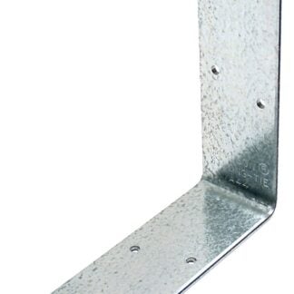 Simpson Strong-Tie A44 Angle, 4-3/8 in W, 4-9/16 in D, 1-1/2 in H, Steel, Galvanized/Zinc Sells in Quantity of 25