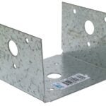 Simpson Strong-Tie BC Series BC40Z Post Base, 4 x 4 in Post, Steel, ZMAX Sells in Quantity of 50