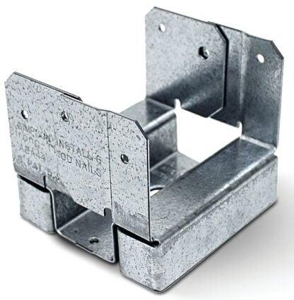 Simpson Strong-Tie ABA Series ABA44Z Post Base, 4 x 4 in Post, 16 ga, Steel, ZMAX Sells in Quantity of 20