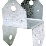 Simpson Strong-Tie BC Series BC Series4Z-R Post Cap, 4 x 4 in Post/Joist, 0.162 in Dia Nail, Steel, ZMAX Sells in Quantity of 20