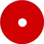 North American Paper 420414 Light Buffing Pad, Red Sells in Quantity of 5