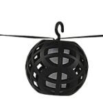 Boston Harbor 27100 Solar Dancing Flame Rattan Ball String Light, Ni-MH Battery, AA Battery, 10 per Ball-Lamp, LED Lamp