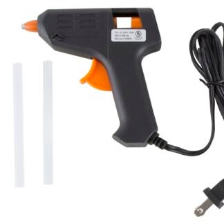 Vulcan JL-GG-10 Glue Gun, 9/32 in Dia Glue Stick, Black/Orange