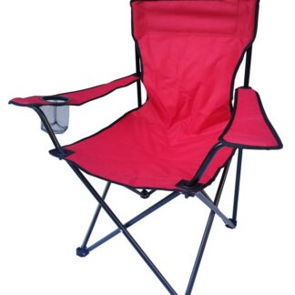 Seasonal Trends FS633 Oversize Folding Chair with Cup Holder, 19 in D, 250 lb Capacity