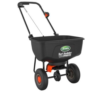 Scotts Turf Builder, EdgeGuard Pro 75150 Broadcast Spreader, 18,000 sq-ft Coverage Area