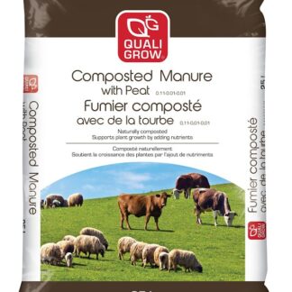 COMPOSTED MANURE W/PEAT 25L